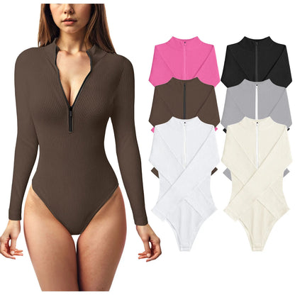 sexy zip bodysuit