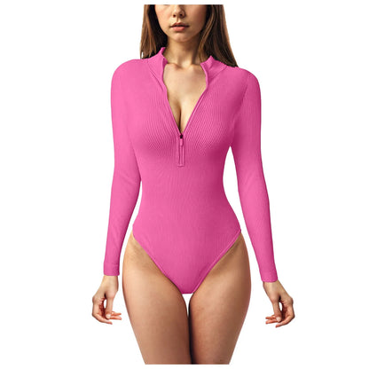sexy zip bodysuit